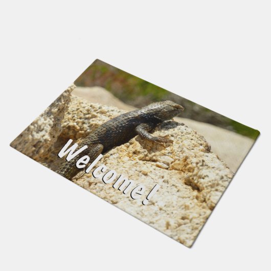 Gele ruggengraat bij Joshua Tree Deurmat (Schuin)