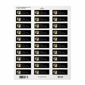 Gele ruggengraat bij Joshua Tree Etiket (Full Sheet)