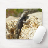 Gele ruggengraat bij Joshua Tree Muismat (Met muis)