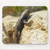 Gele ruggengraat bij Joshua Tree Muismat (Voorkant)