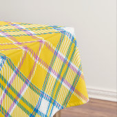Gele ruit tafelkleed (Voorbeeld)