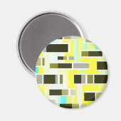 Gele samenstelling magneet (Voorkant / Achterkant)