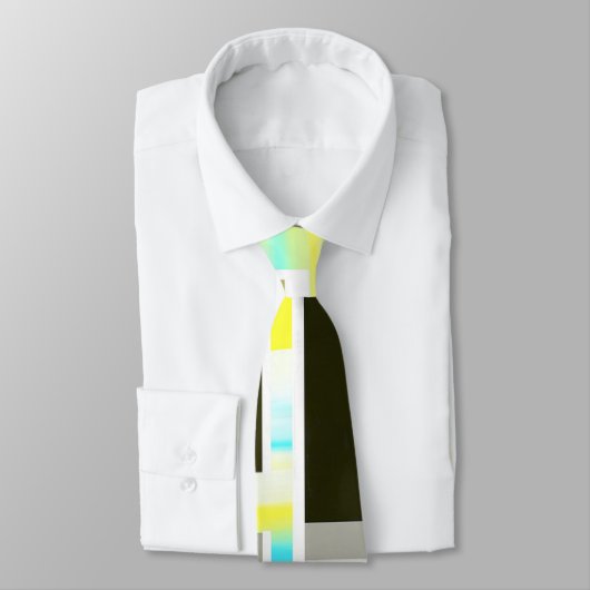 Gele samenstelling stropdas (Gebonden)