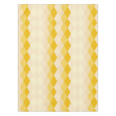 Gele schaduw Rhombus vorm patroon Tafelkleed (Voorkant)