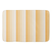Gele schaduwstrepen badmat (Voorkant)