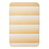 Gele schaduwstrepen badmat (Voorkant Verticaal)