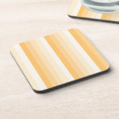 Gele schaduwstrepen bier onderzetter (Linkerzijde)