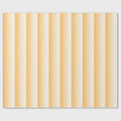 Gele schaduwstrepen cadeaupapier (Vlak)