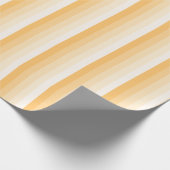Gele schaduwstrepen cadeaupapier (Hoek)