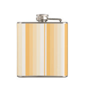 Gele schaduwstrepen heupfles (Achterkant)