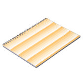 Gele schaduwstrepen notitieboek (Linkerzijde)
