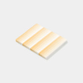 Gele schaduwstrepen post-it® notes (Schuin)
