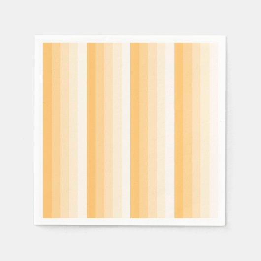 Gele schaduwstrepen servet (Voorkant)