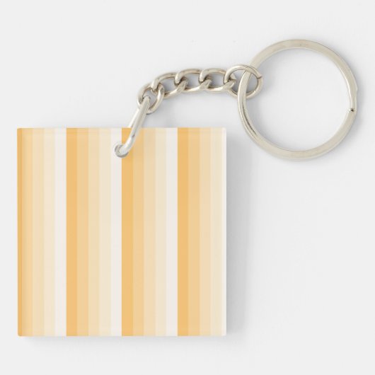 Gele schaduwstrepen sleutelhanger (Achterkant)