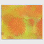 Gele scharnier cadeaupapier (Vlak)