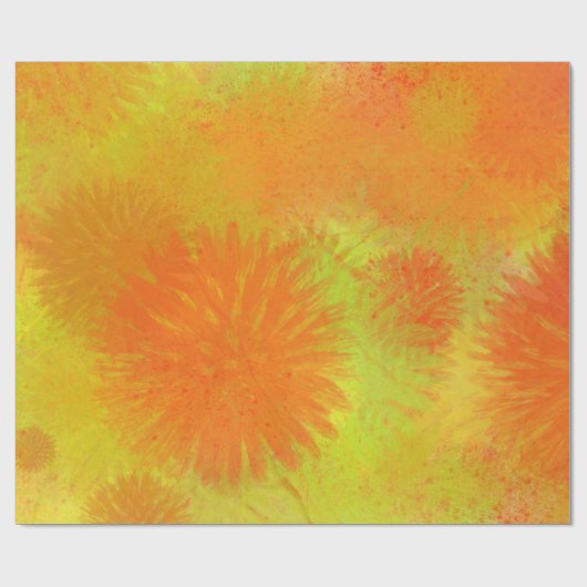 Gele scharnier cadeaupapier (Vlak)