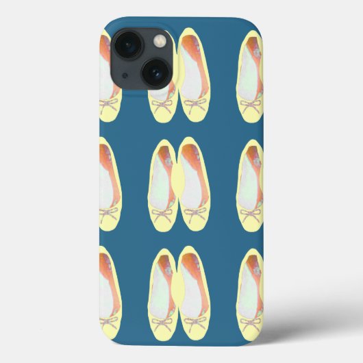 Gele schoenen Case-Mate iPhone case (Achterkant)