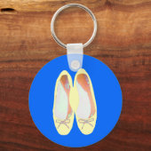 Gele schoenen sleutelhanger (Voorkant)