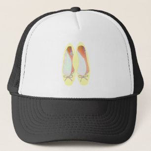 Gele schoenen trucker pet