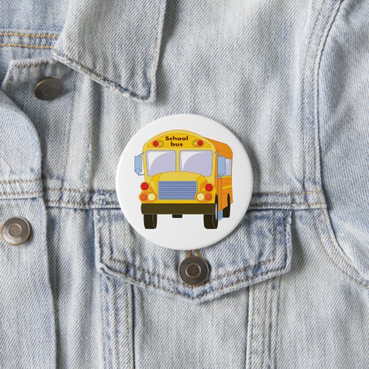 Gele School Bus Button (In situ)