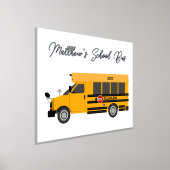 Gele school bus Folie Afdrukken (Laagn)