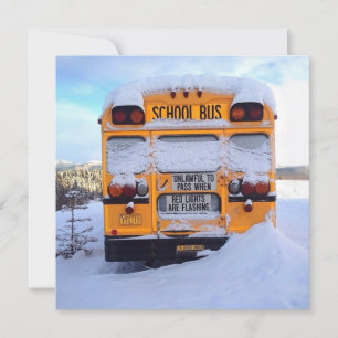 Gele schoolbus