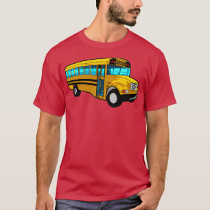 Gele schoolbus 2 t-shirt
