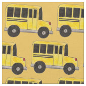 Gele schoolbus Stuurbus Onderwijsleraar Stof (Close Up)