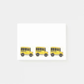 Gele schoolbus Stuurprogramma Leerlerarenwaarderin Post-it® Notes (Voorkant)