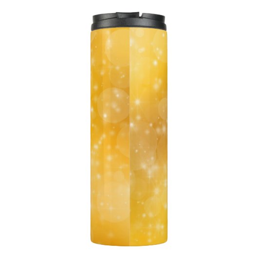 Gele schoonheid thermosbeker (Achterkant)