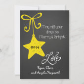 Gele scrollls Gepersonaliseerd de Kaart van de Fot (Achterkant)