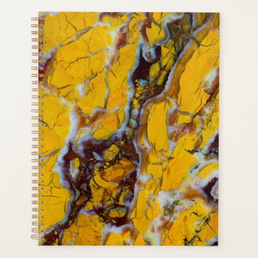Gele shattuckite planner (Voorkant)