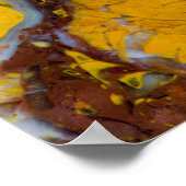 Gele shattuckite poster (Hoek)