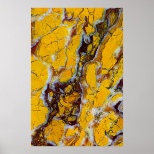 Gele shattuckite poster (Voorkant)