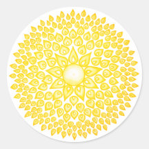 Gele Shining Sun Mandala