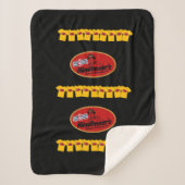 Gele Shirten assembleren! Sherpa Deken (Voorkant)