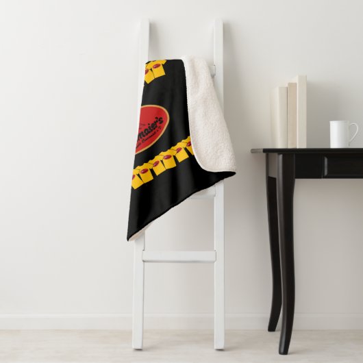 Gele Shirten assembleren! Sherpa Deken (In situ)