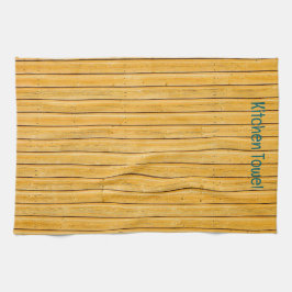 Gele Shutter Keuken Handdoek