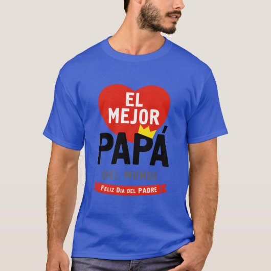 Gele Siempre citaten vriend T-shirt (Voorkant)