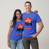Gele Siempre citaten vriend T-shirt (Unisex)