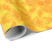 Gele sierplant cadeaupapier (Rol Hoek)