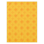 Gele sierplant tafelkleed (Voorkant)