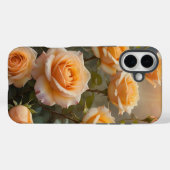 Gele-Sinaasappelkleurige Rozen Case-Mate iPhone Case (Achterkant (horizontaal))
