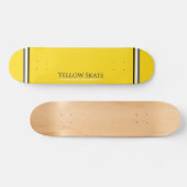 Gele Skateboard (Horizontaal)