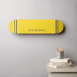 Gele Skateboard