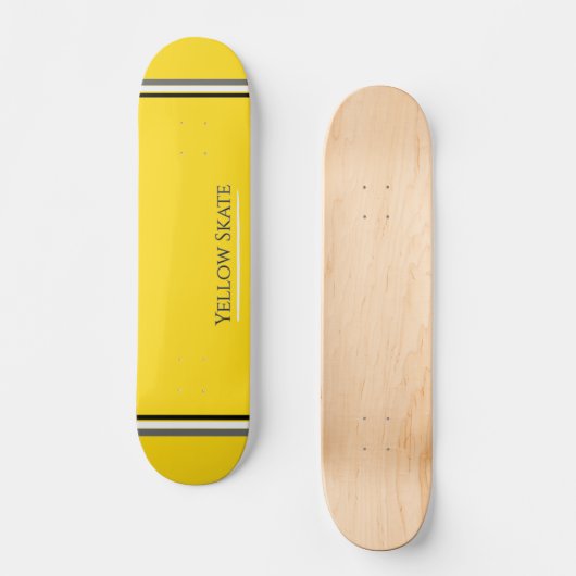 Gele Skateboard (Voorkant)