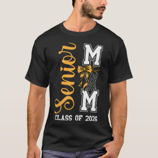 Gele Sketll Boog Senior Moeder Cl Van 2026 Afstude T-shirt