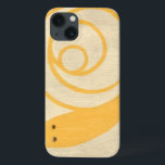 Gele slak op de achtergrond van Cream iPhone 13 Hoesje<br><div class="desc">Deze gele slak is veel knuffel dan echte slakken! De roomachtergrond van Chariklia Zarris wordt goed overvloeid met de gele kleur van de slak. Een geweldig stuk om op de muur van een kinderkamer te plaatsen!</div>