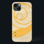Gele slak op de achtergrond van Cream iPhone 13 Hoesje<br><div class="desc">Deze gele slak is veel knuffel dan echte slakken! De roomachtergrond van Chariklia Zarris wordt goed overvloeid met de gele kleur van de slak. Een geweldig stuk om op de muur van een kinderkamer te plaatsen!</div>