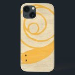 Gele slak op de achtergrond van Cream iPhone 13 Hoesje<br><div class="desc">Deze gele slak is veel knuffel dan echte slakken! De roomachtergrond van Chariklia Zarris wordt goed overvloeid met de gele kleur van de slak. Een geweldig stuk om op de muur van een kinderkamer te plaatsen!</div>